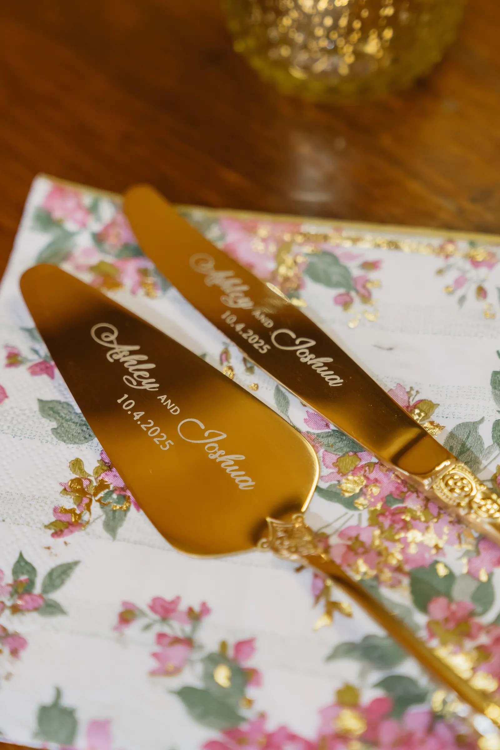 Details — Ashley & Josh wedding, Dallas–Fort Worth