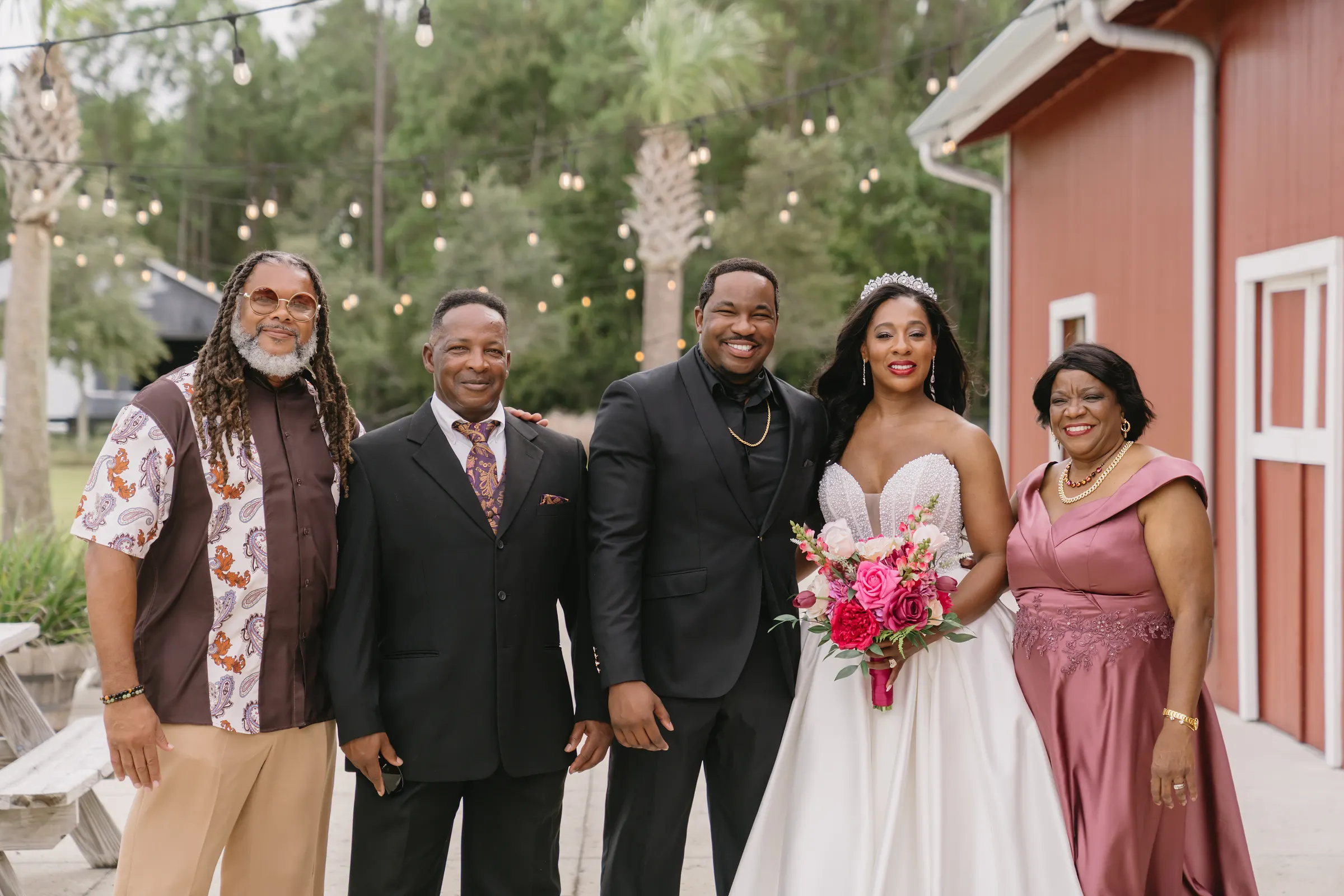 Family Portraits — Ashley & Josh wedding, Dallas–Fort Worth