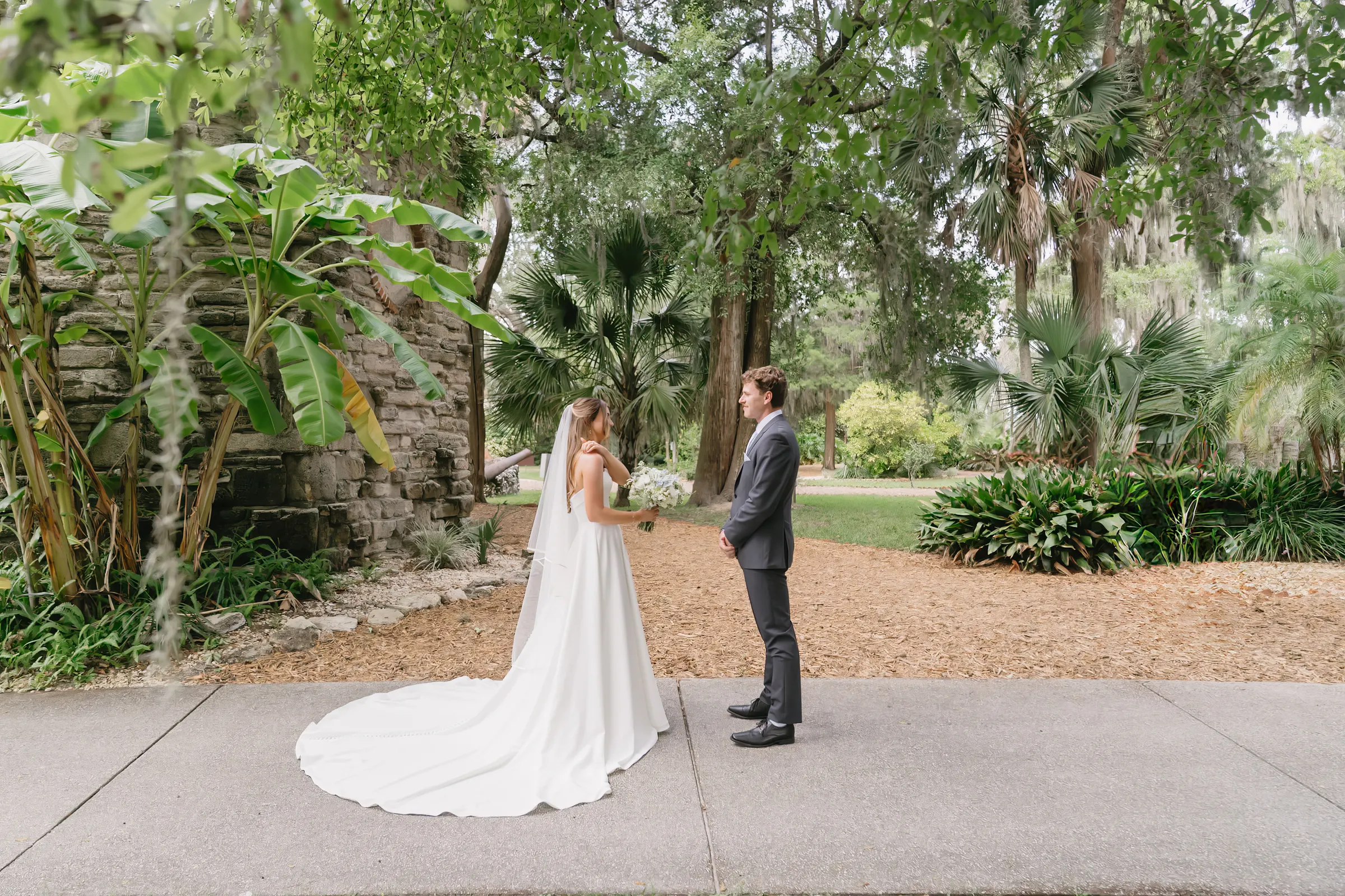 First Look — Elisabeth & Cody wedding, Dallas–Fort Worth