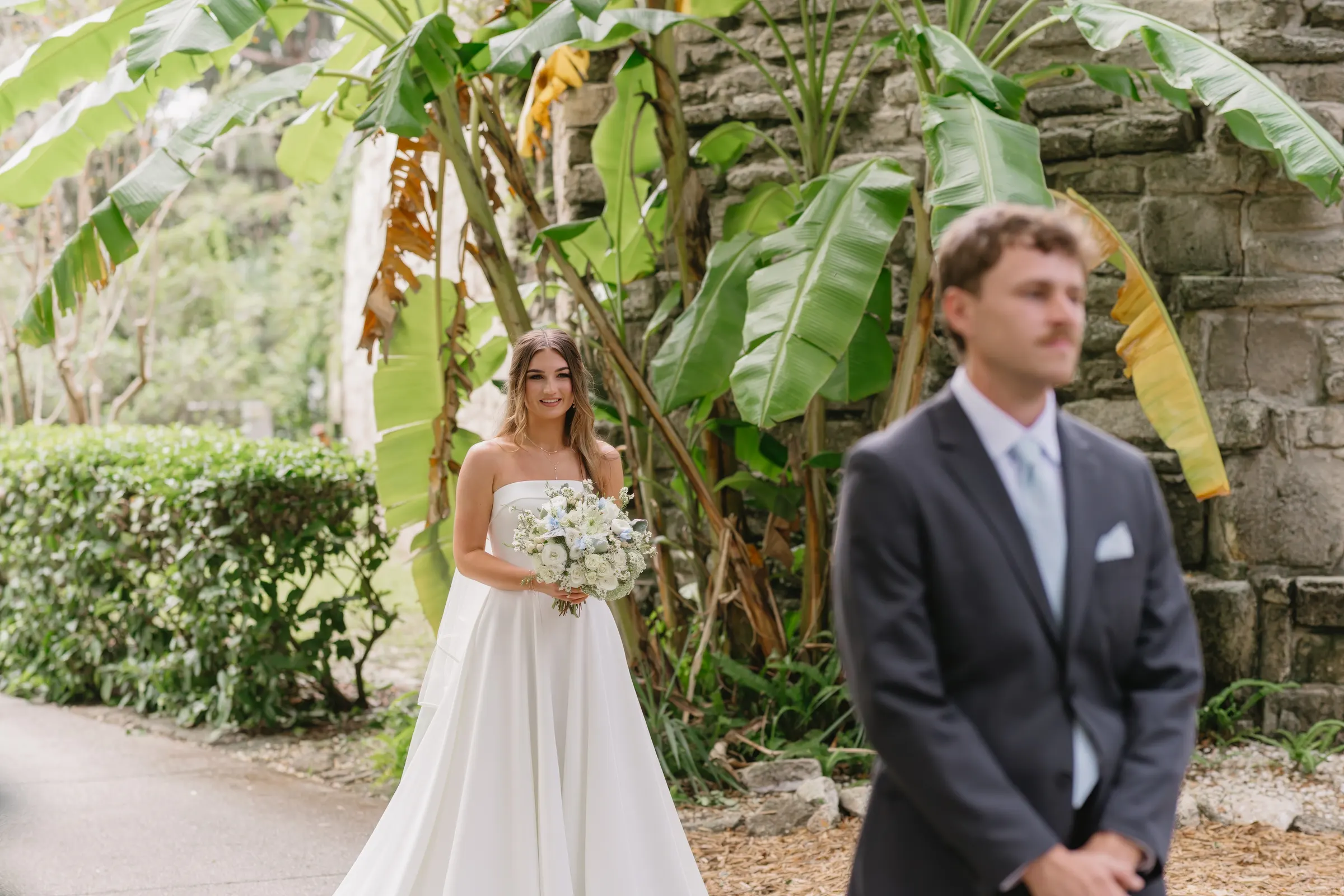 First Look — Elisabeth & Cody wedding, Dallas–Fort Worth