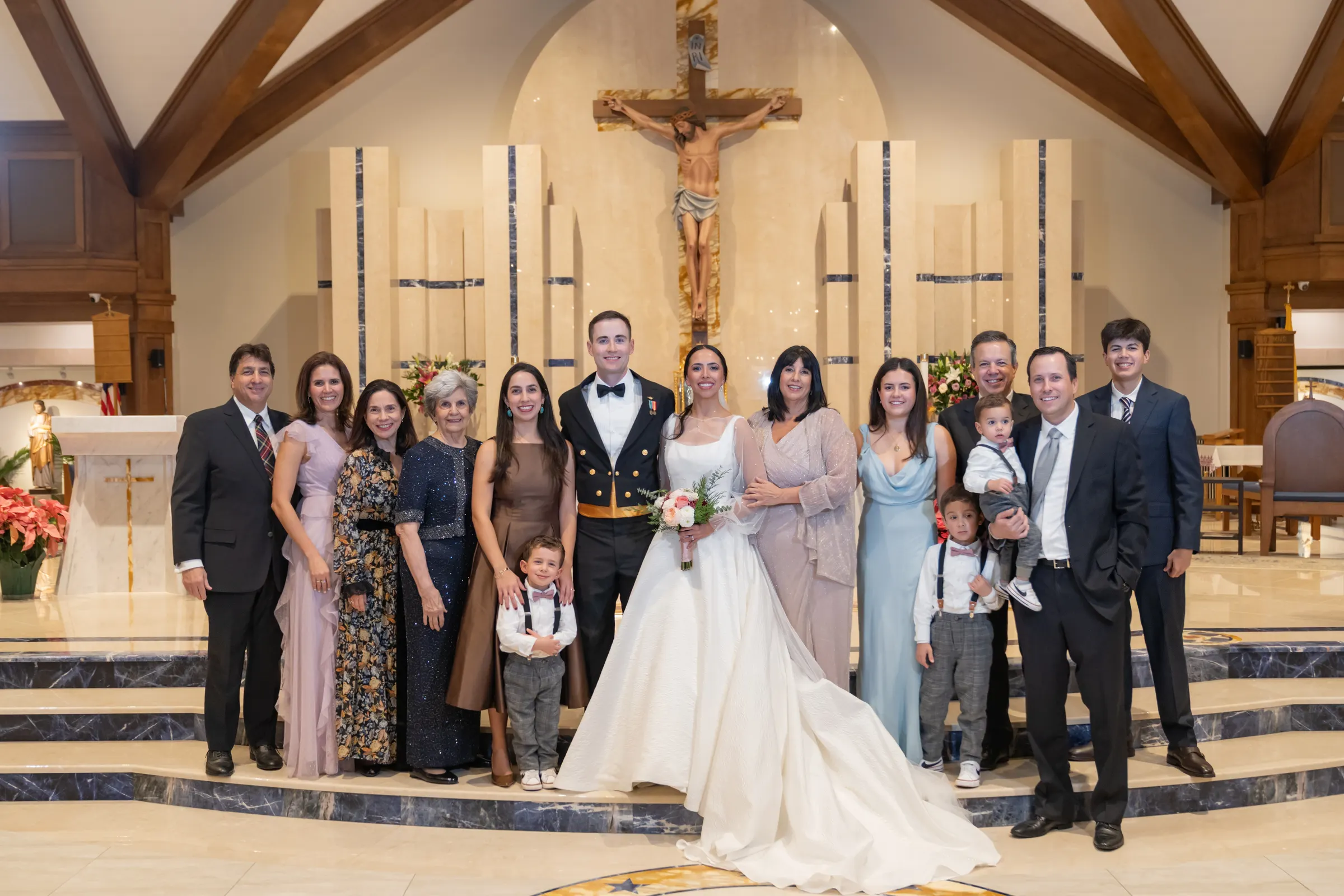 Family Portraits — Isabella & Sean wedding, Dallas–Fort Worth