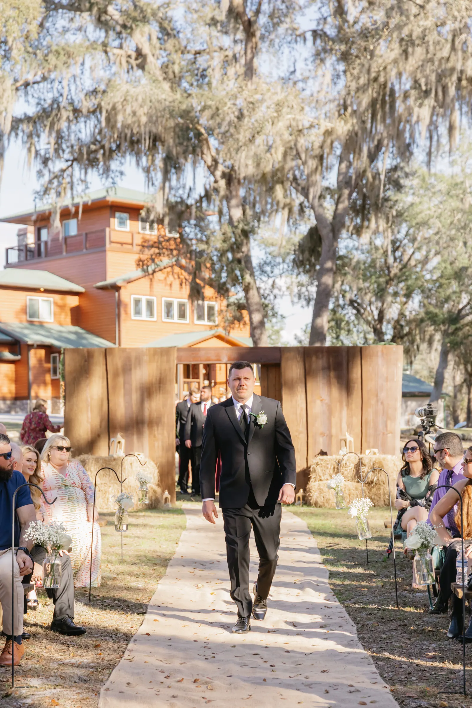 Ceremony — Miranda & Cody wedding, Dallas–Fort Worth