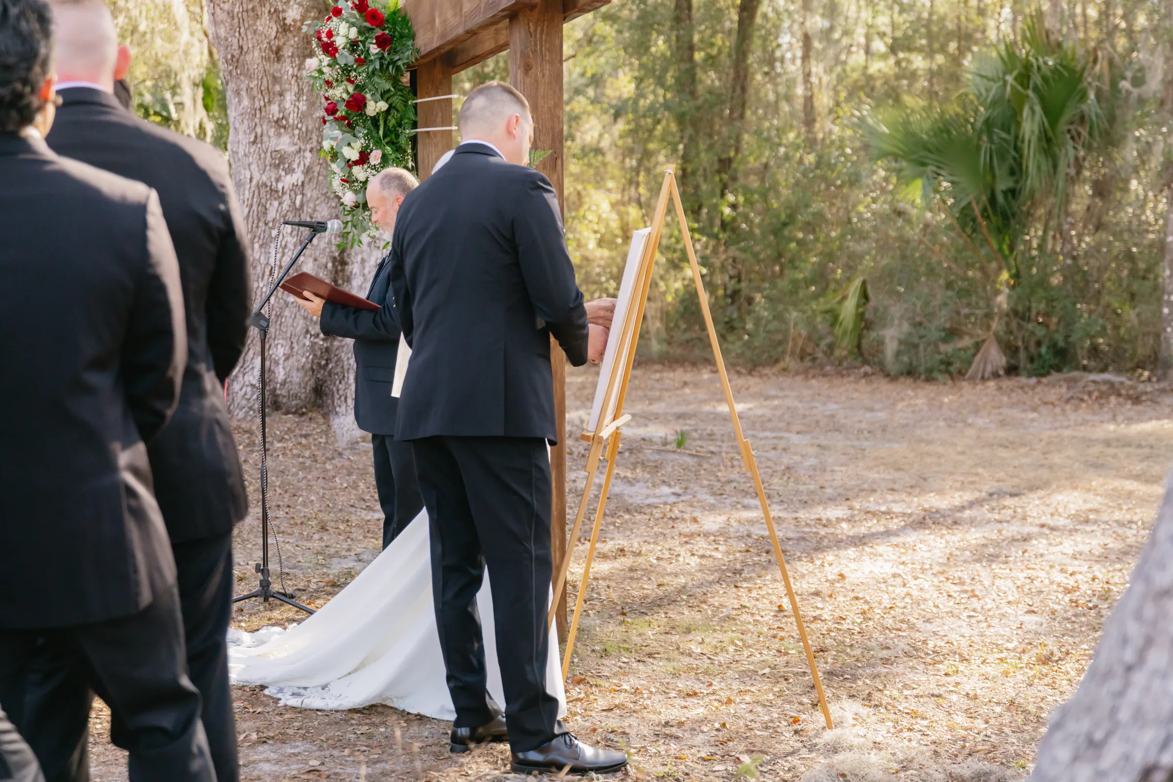 Ceremony — Miranda & Cody wedding, Dallas–Fort Worth