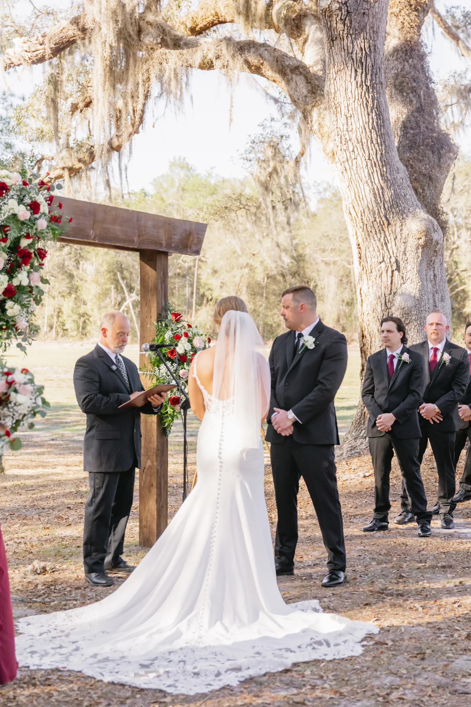 Ceremony — Miranda & Cody wedding, Dallas–Fort Worth