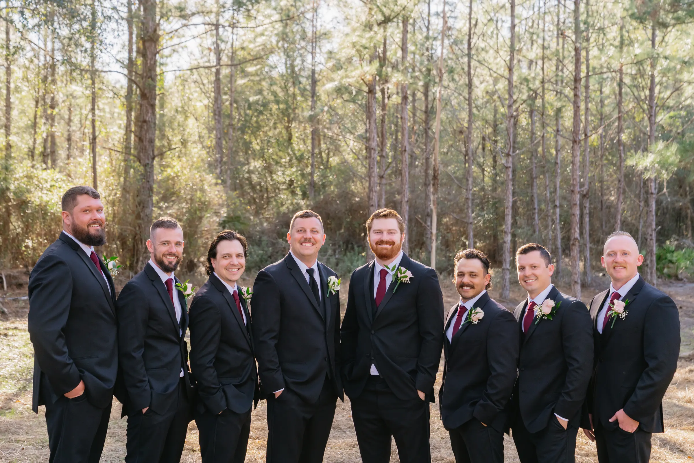 Wedding Party — Miranda & Cody wedding, Dallas–Fort Worth